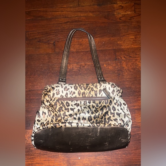 Cheetah Leopard Print Handbag Purse - Picture 7 of 9